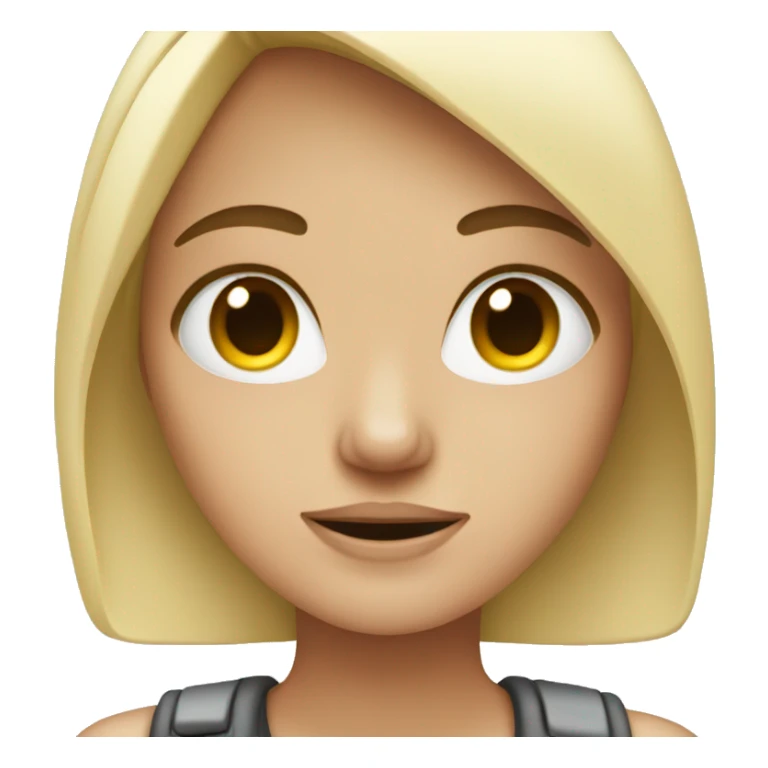 a white tech girl who can't cry sticker