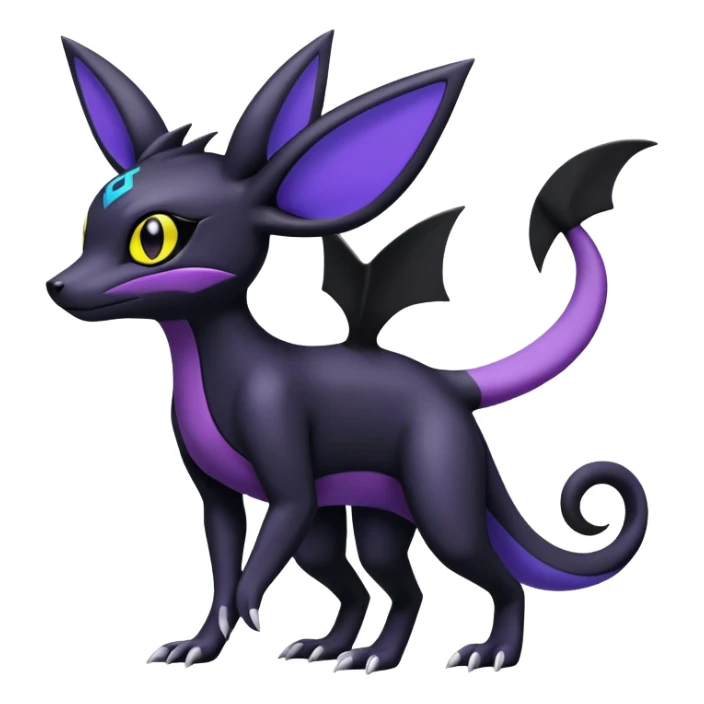 Salandit-Umbreon-Noibat (Full body) sticker