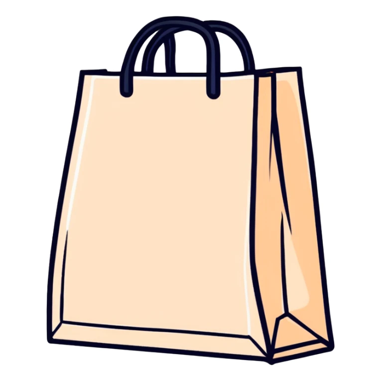 Bag color pink Vite sticker