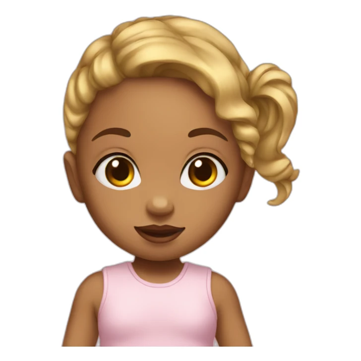 Dollar Baby Girl sticker