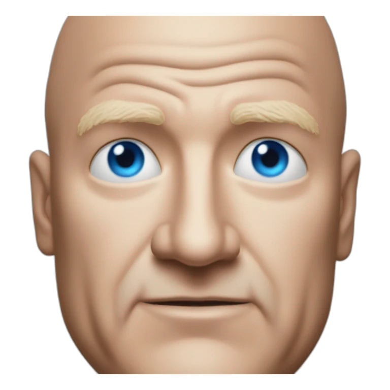 Blue eyes Steven Anthony Ballmer sticker