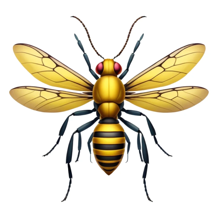 Beedrill-Kakuna-Pokémon-Fakémon-creature sticker