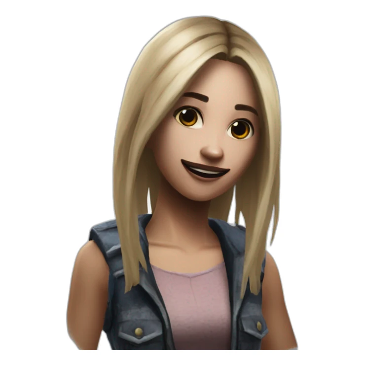 Nea Karlsson from the game called dead by Daylight sticker