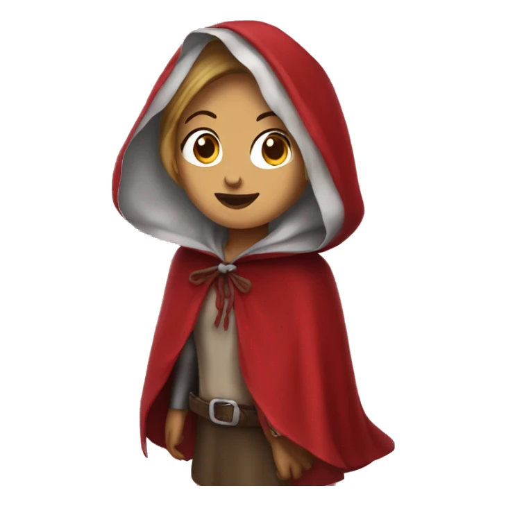 red riding hood sticker