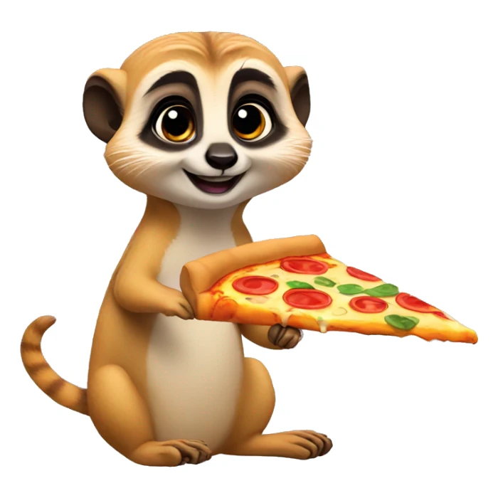 meerkat-eating-pizza sticker