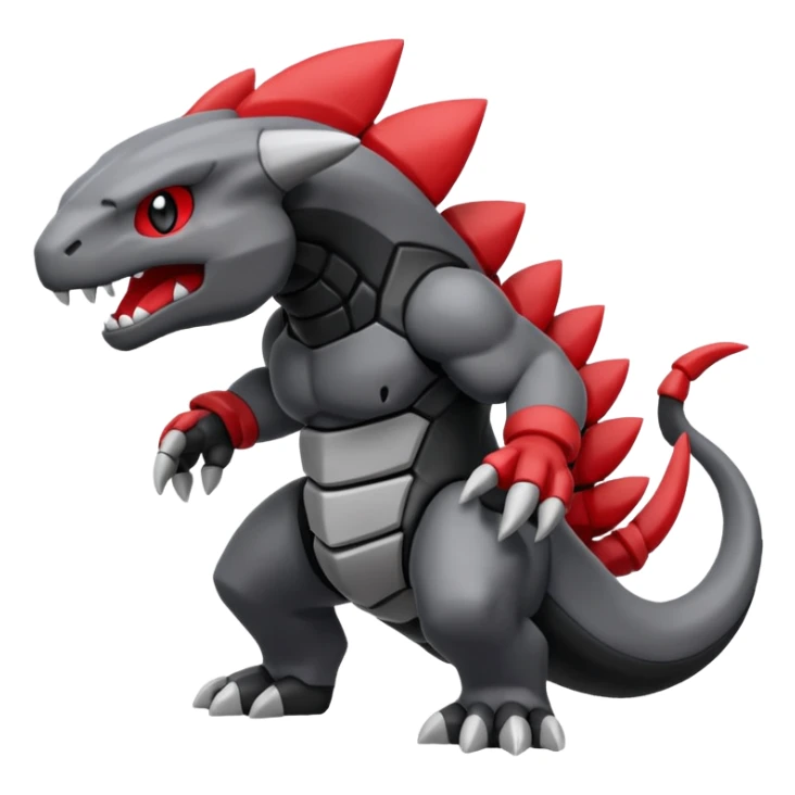 Coalossal-Rhypherior-Onix-Pokémon-fusion, full body sticker
