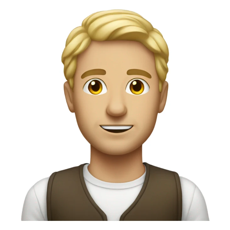 white italian man with the writing “Dulli” underneath sticker