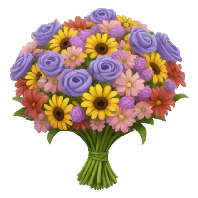 huge bouquet of flowers sticker