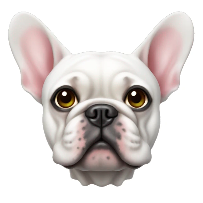 Alien french bulldog  sticker
