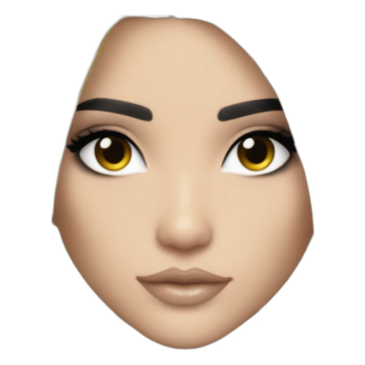 Bill Kaulitz black hair down with blonde highlights eyeshadow sticker