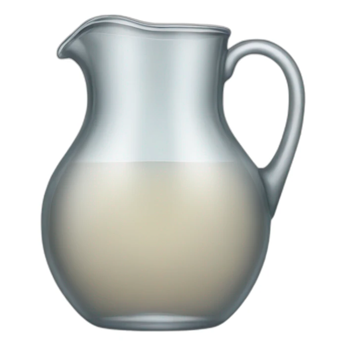 glass pitcher  sticker