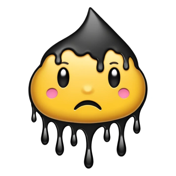 just the word "bitch" written sticker