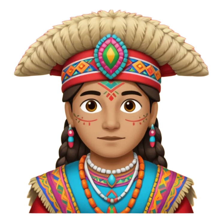 un corochano de los negritos de huanuco sticker