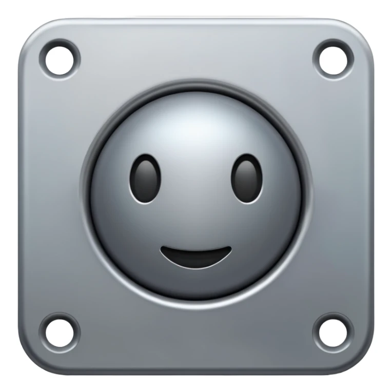 piece of steel sticker