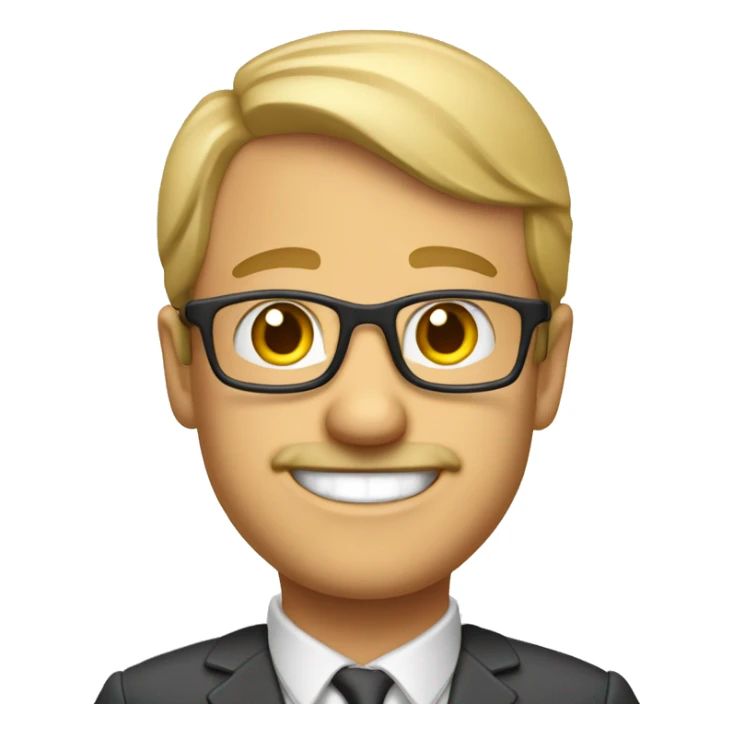 Jeremy professeur de batiment souriant et de petite taille sticker