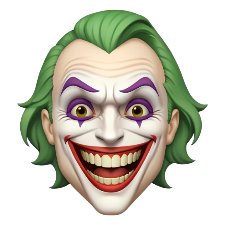The joker laughing with words that say Mista Jaaay  sticker