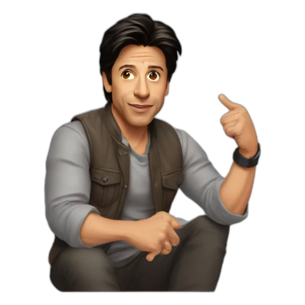 Sharukh khan as atoriksha drive  sticker