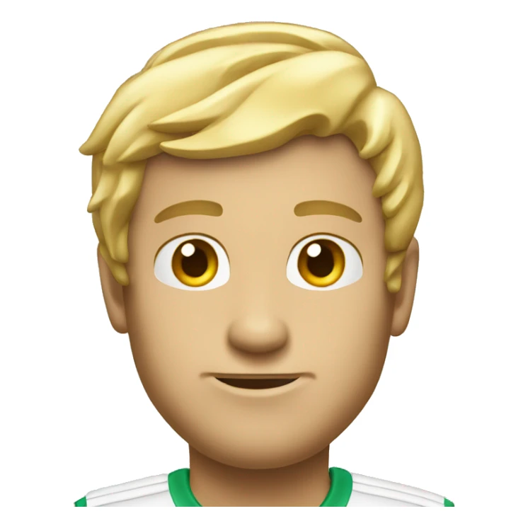 tennisman blond old money sticker