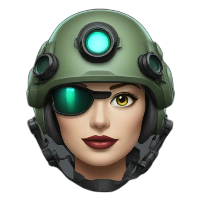 margot-robbie-night-vision-gear-helmet sticker