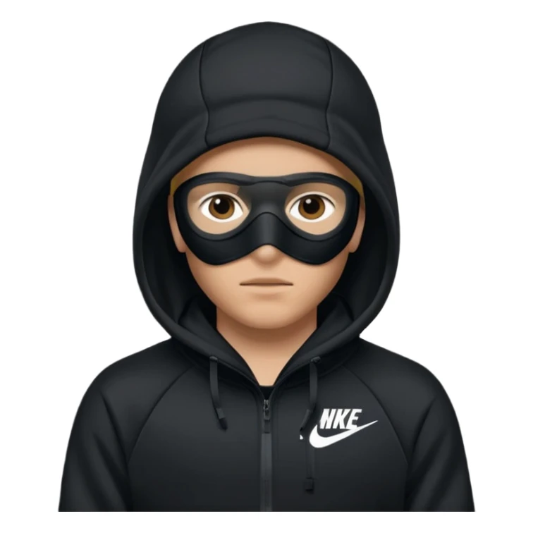 White person wearing a Nike Tex with hood and ski mask co all black and https://encrypted-tbn0.gstatic.com/images?q=tbn:ANd9GcTQEV3H5Fpq8Dp-ki2RTwgbdHqMsKZzDtarA9ywqiFzKVKjxdLc5Fq9yDOax7-XC4trueI2pFuItpqM_TVrGODdDG5la_rbm9lB8utSLKXm&s=10 sticker