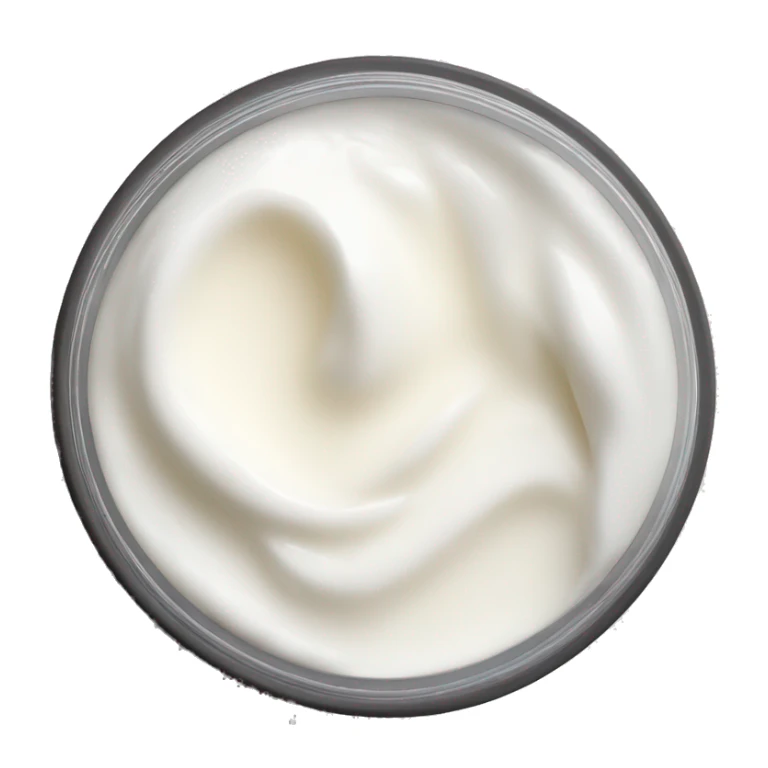 body moisturizer cream pot with label sticker