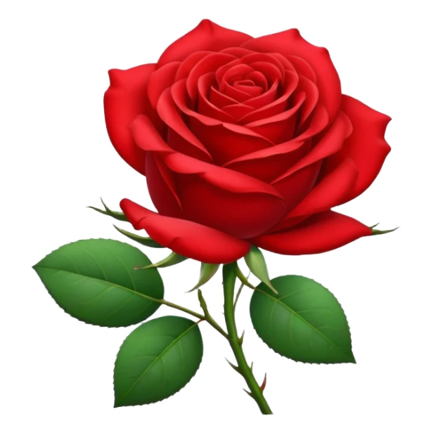 Rose sticker