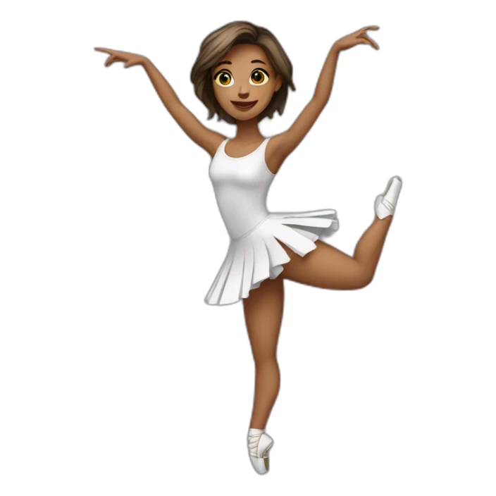 Female Dancer with ID sticker