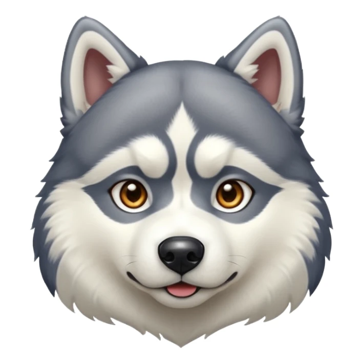 Un husky sticker