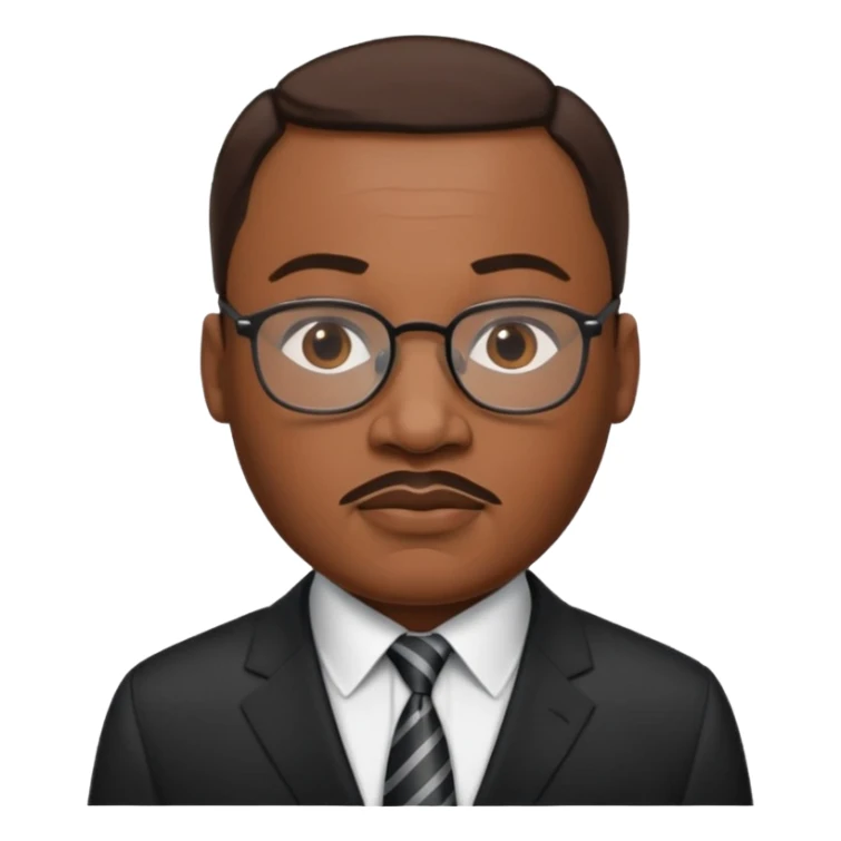 Martin Luther King JR. Died sticker