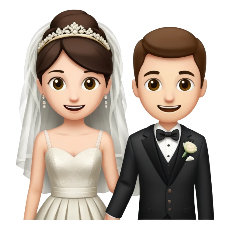 Person in fancy clothes sneaking into a wedding ceremony with a mischievous grin, uninvited guest sticker