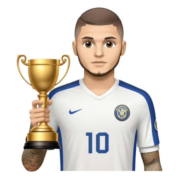 galatasar icardi kupa kaldırıyor sticker