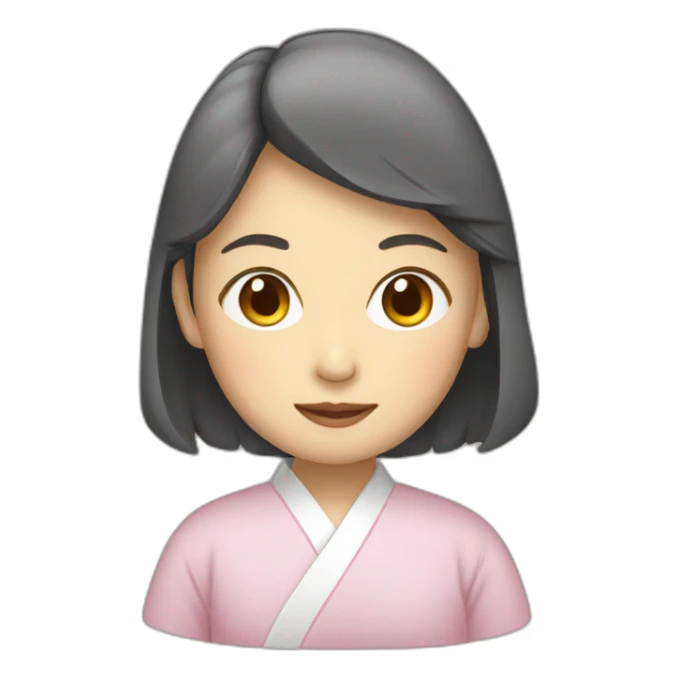 japanese woman sticker
