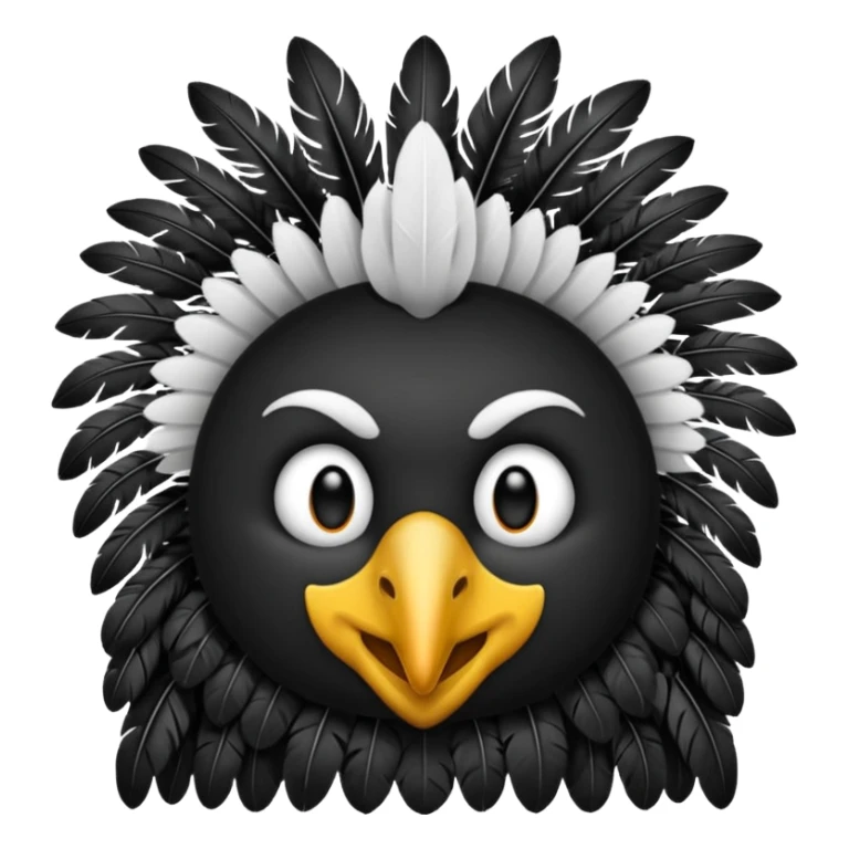 Haz un emogi de un pájaro cóndor sticker
