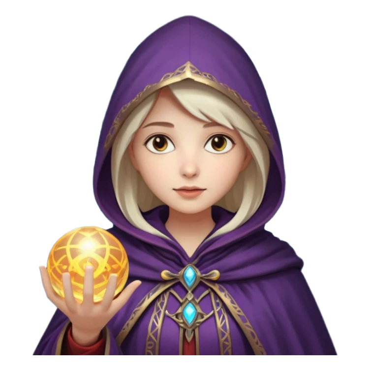 AI Wizard or Technology Wizard but make it a woman sticker