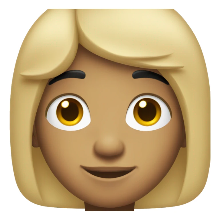 Pinocchio with brown light skin and black hair  sticker