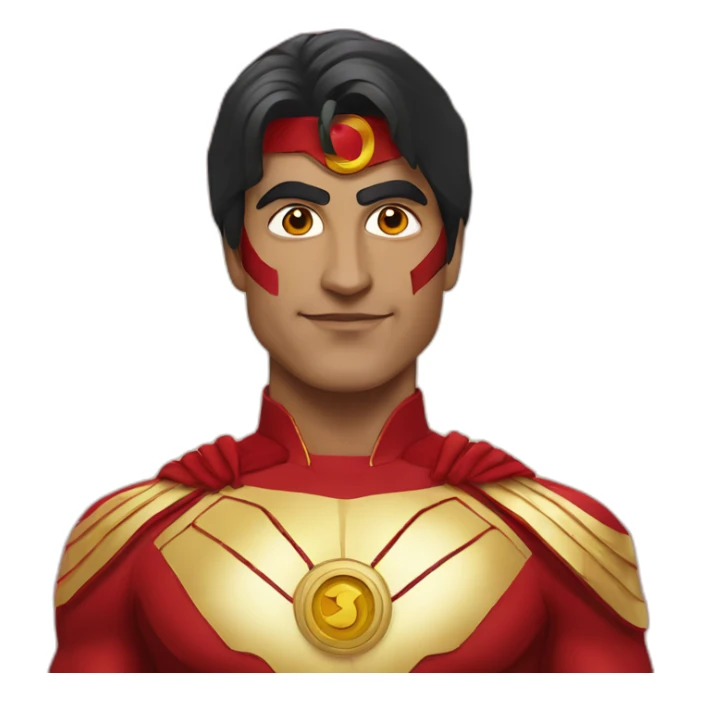 Indian superhero Shaktimaan sticker