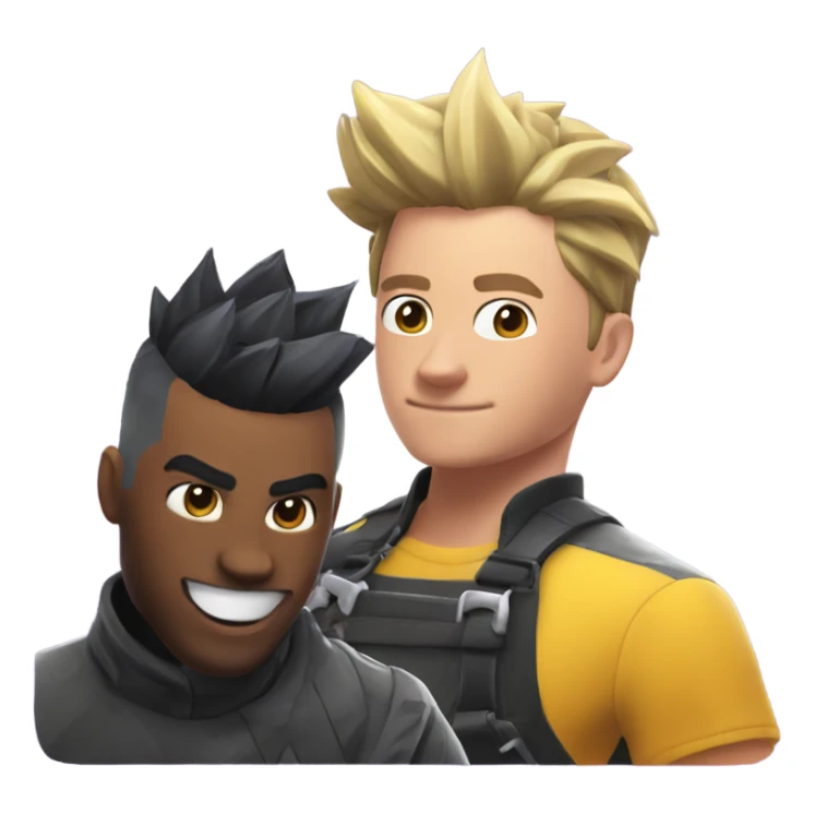 The popular Fortnite YouTuber ninja getting a haircut  sticker