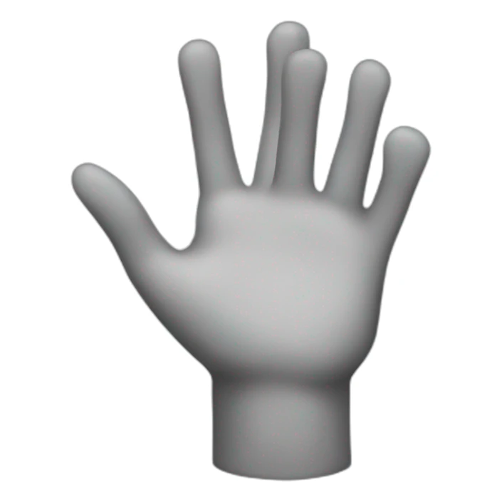 thing hand from the adams family sticker