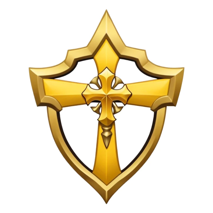 Deacon's emblem with a touch of yellow sticker
