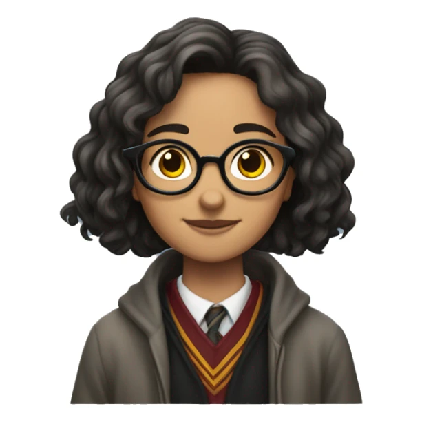 Une fille qui regarde Harry Potter  sticker