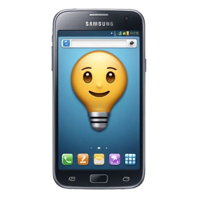 samsung s25 phone as an ios emoji sticker