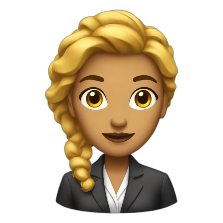 wall street woman boss sticker