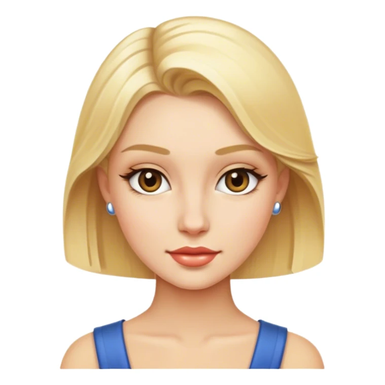 rich girl Blonde sticker