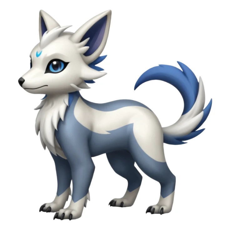 Shiny Linoone-Absol-Trico-Hybrid (Full body) sticker