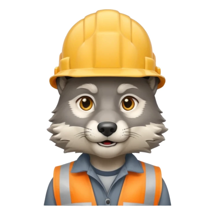 Es un lobo, líder que es el maestro constructor de la manada, y realiza muchos trabajos para acondicionar las casas y oficinas sticker