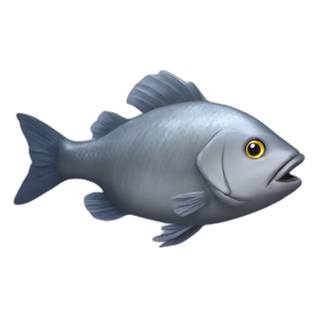 big grey fish from the music video adore you by harry styles sticker