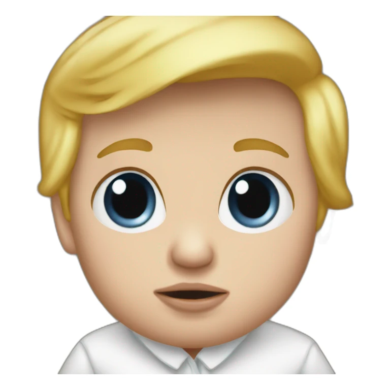 donald trump as a baby sticker