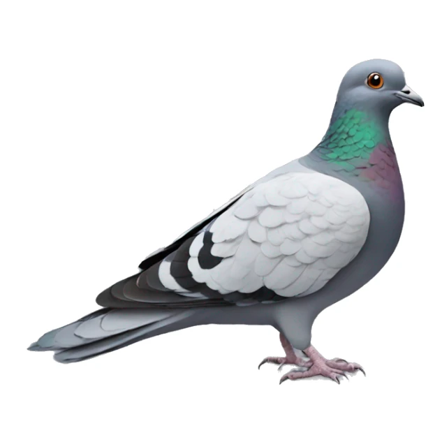Pigeon message sticker