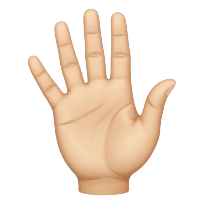 The Arabic hand gesture of “Khod” sticker