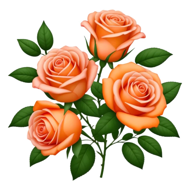 Rosa Lilien und orangene Pfingstrosen sticker